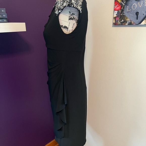 7 for $30 Alex Evenings Dress with Beaded Shoulders - Picture 6 of 10